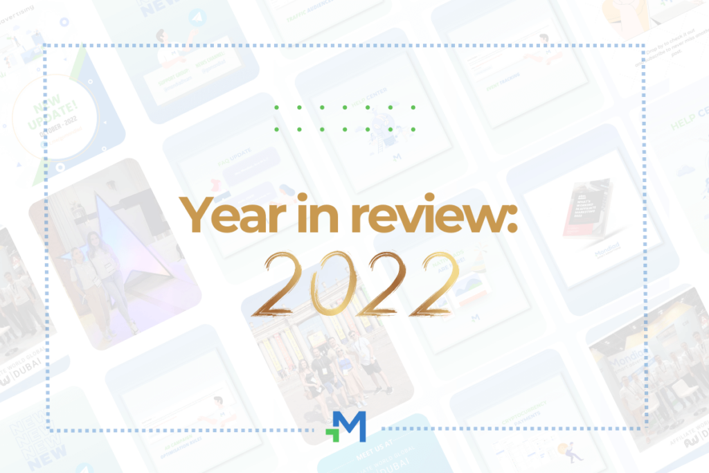 ad network Mondiad, year in review 2022