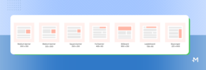Mondiad banner ad formats