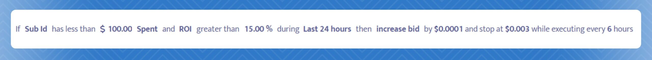 Mondiad optimisation rules