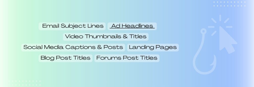 clickbait headlines usage