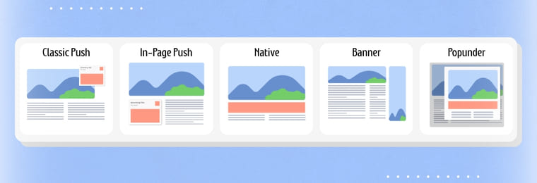 advertisers ad formats
