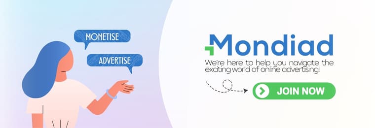 Mondiad sign up banner