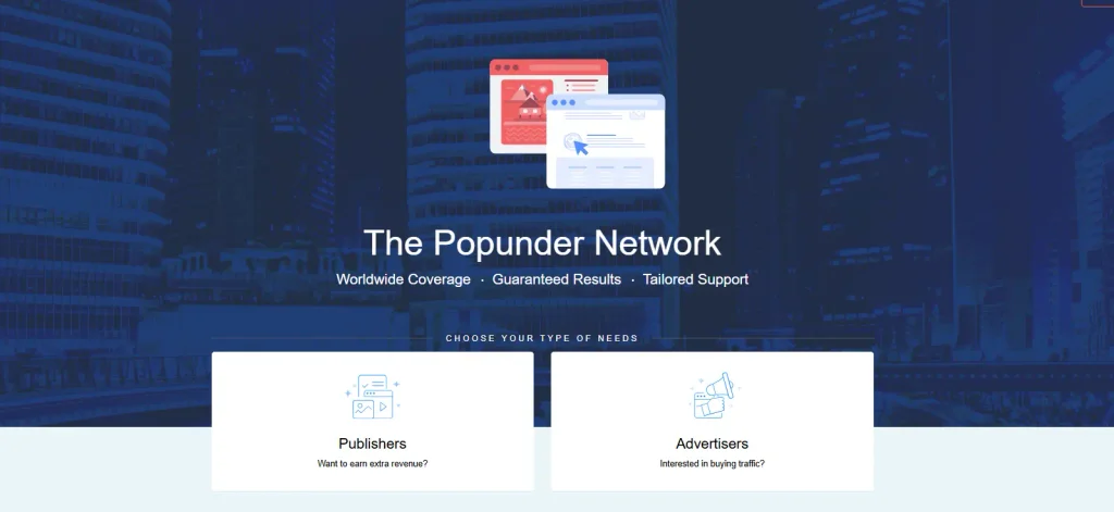PopCash homepage